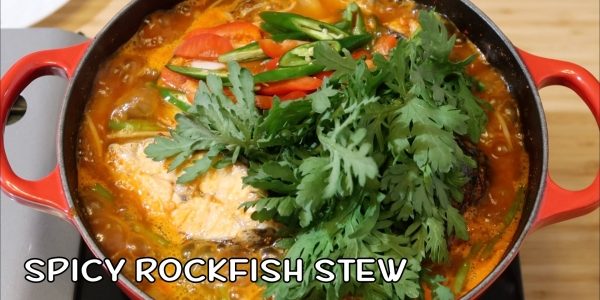 How to make Spicy Rockfish Stew / Korean Maeuntang | Olive’s Cooking