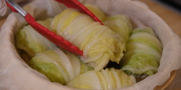 How to make Cabbage Rolls | Chinese Cabbage Dumplings / Diet Recipe