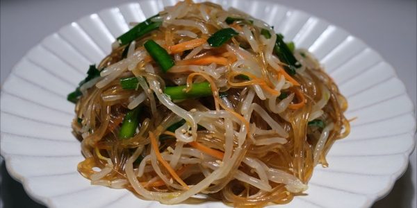Easy Japchae  Recipe | Korean Glass Noodles